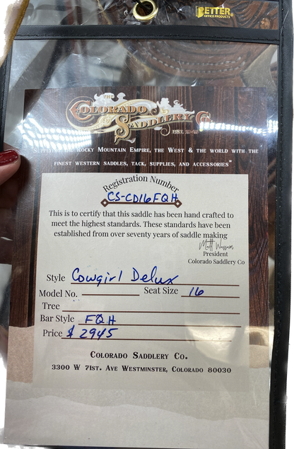 Cowgirl Deluxe 16"