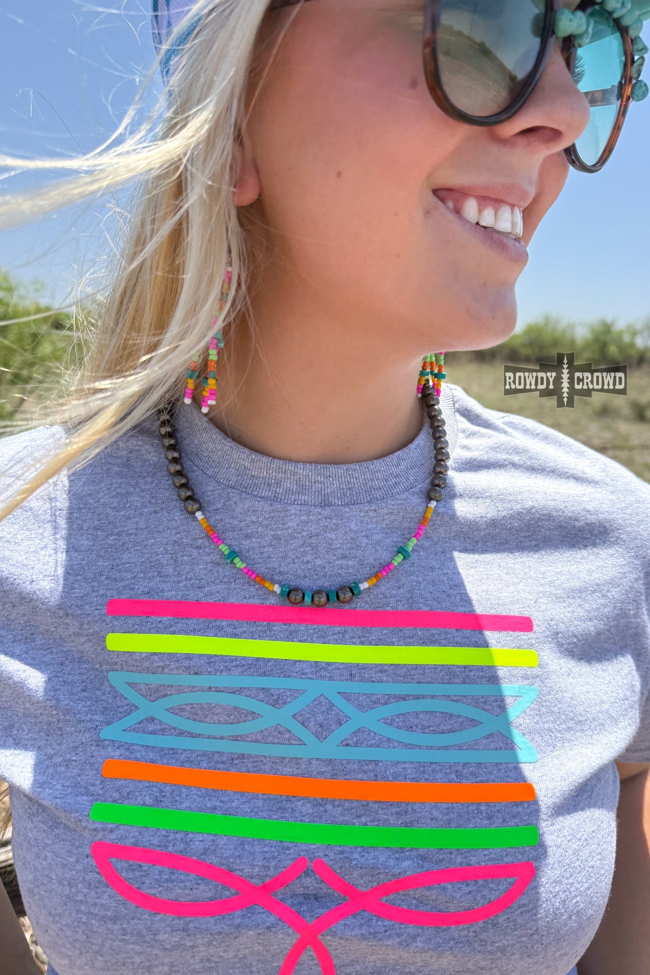 Serape Sunrise Necklace