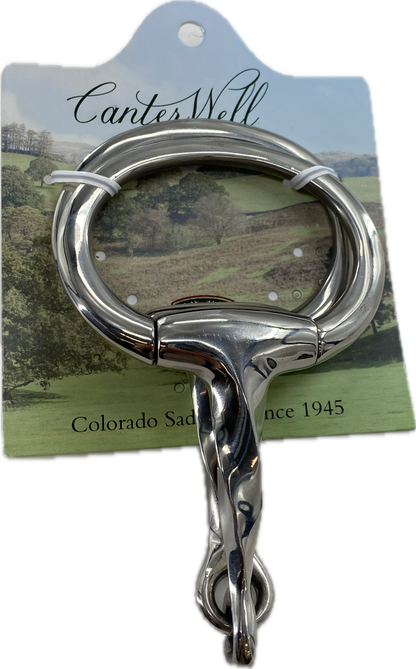Eggbutt Slow Twist Snaffle