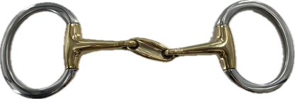 Eggbutt with Oval Link Snaffle