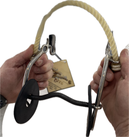 3 Piece Twisted Wire Dog Bone with Rope Band
