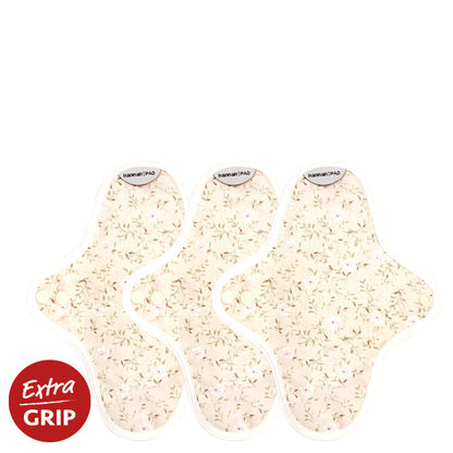 Organic Reusable Cotton Period Pads - 3 Pantyliners
