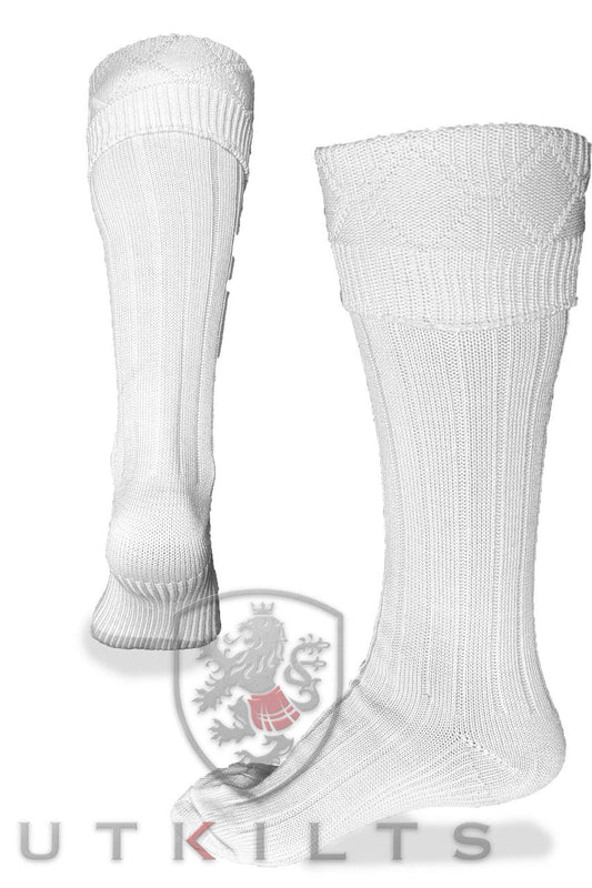 Kilt Hose – Heritage, White