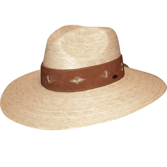 Scala Bianca - Women's Straw Sun Hat