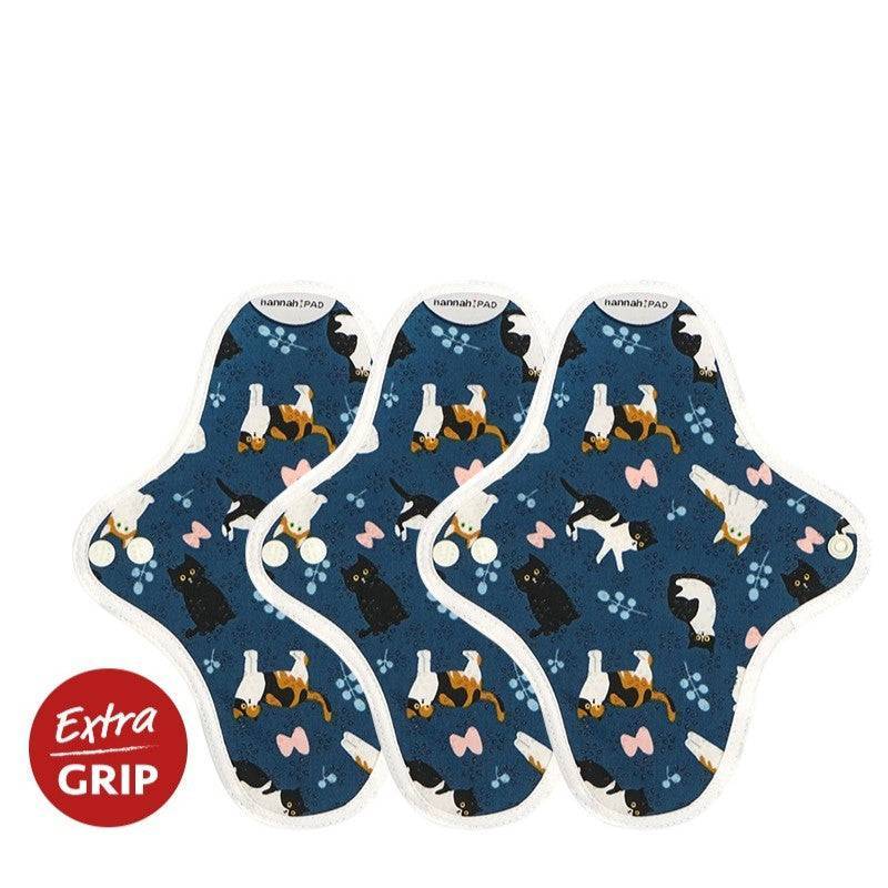 Organic Reusable Cotton Period Pads - 3 Pantyliners