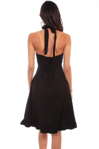 Scully Cantina Halter Top Dress (PSL-053) - Women's Sundress