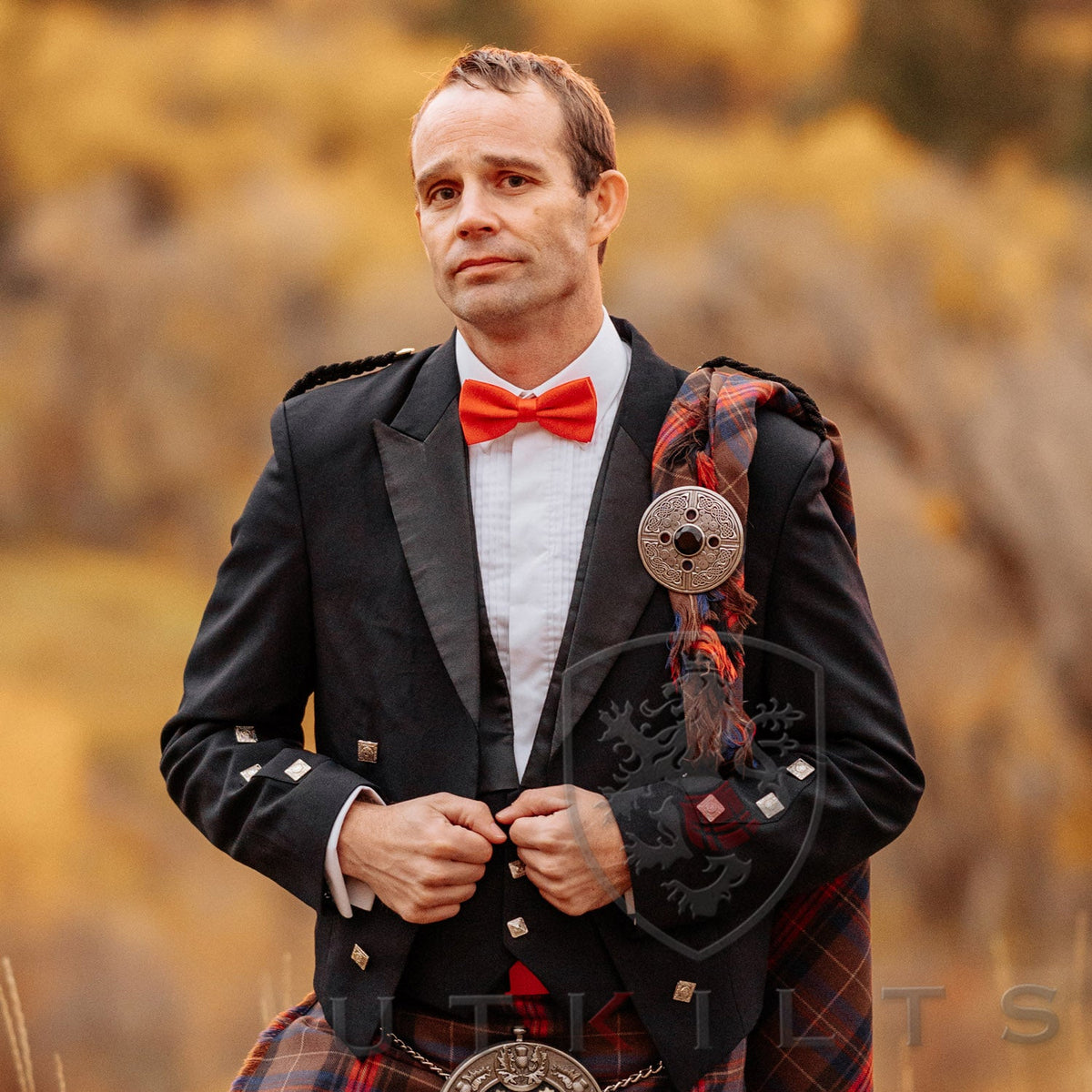 Prince Charlie Kilt Jacket & Vest TUCK