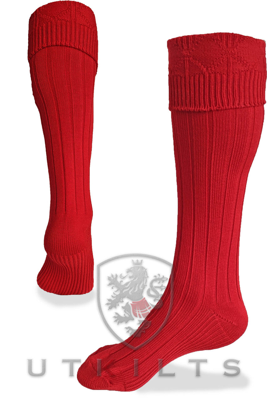 Kilt Hose – Heritage, Red