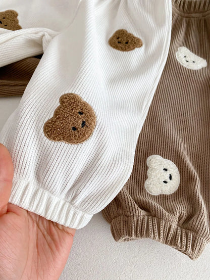 Teddy Bear Corduroy Jogger Pants