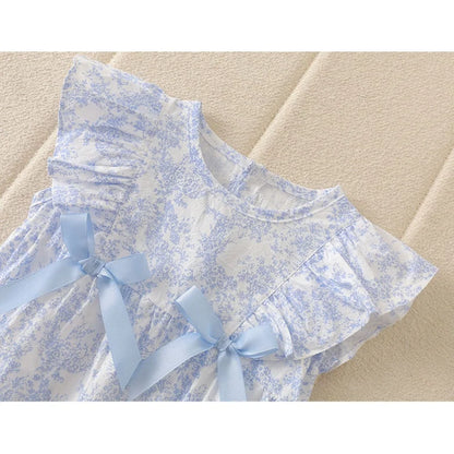 Light Blue Romper W Hat