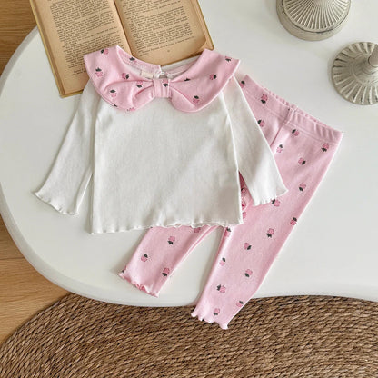 Fruity Pink Pants Set