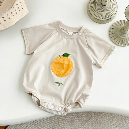 Fuzzy Fruit Patch Bodysuit