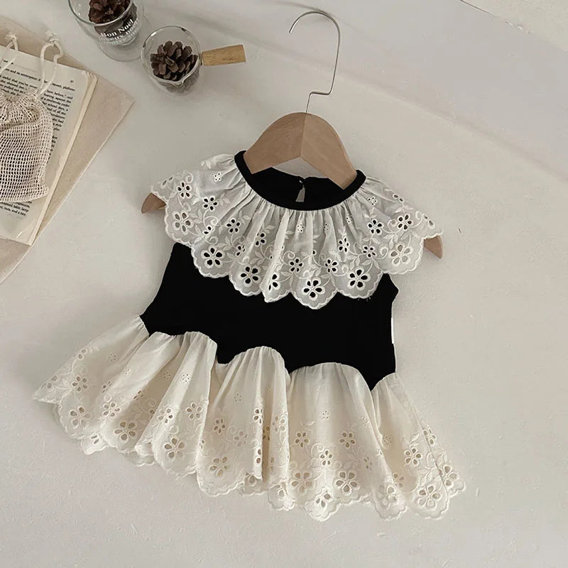 Eyelet Top and Shorts Outfit