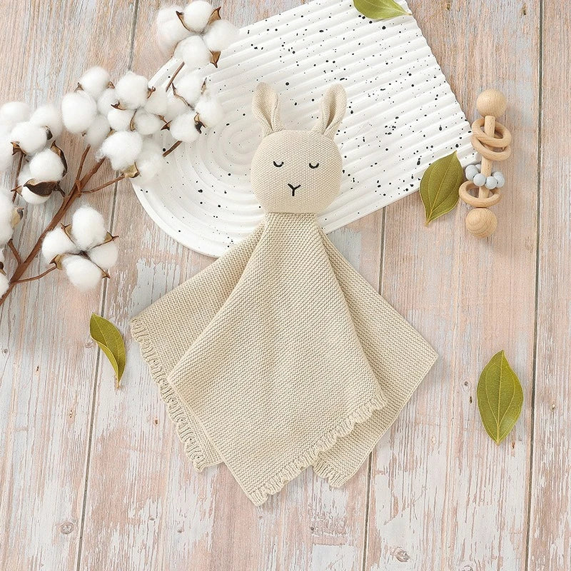 Knitted Rabbit Comfort Toy
