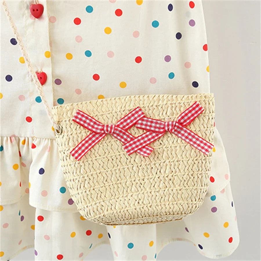 Polka Dot Bow Dress