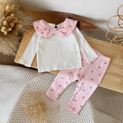 Fruity Pink Pants Set