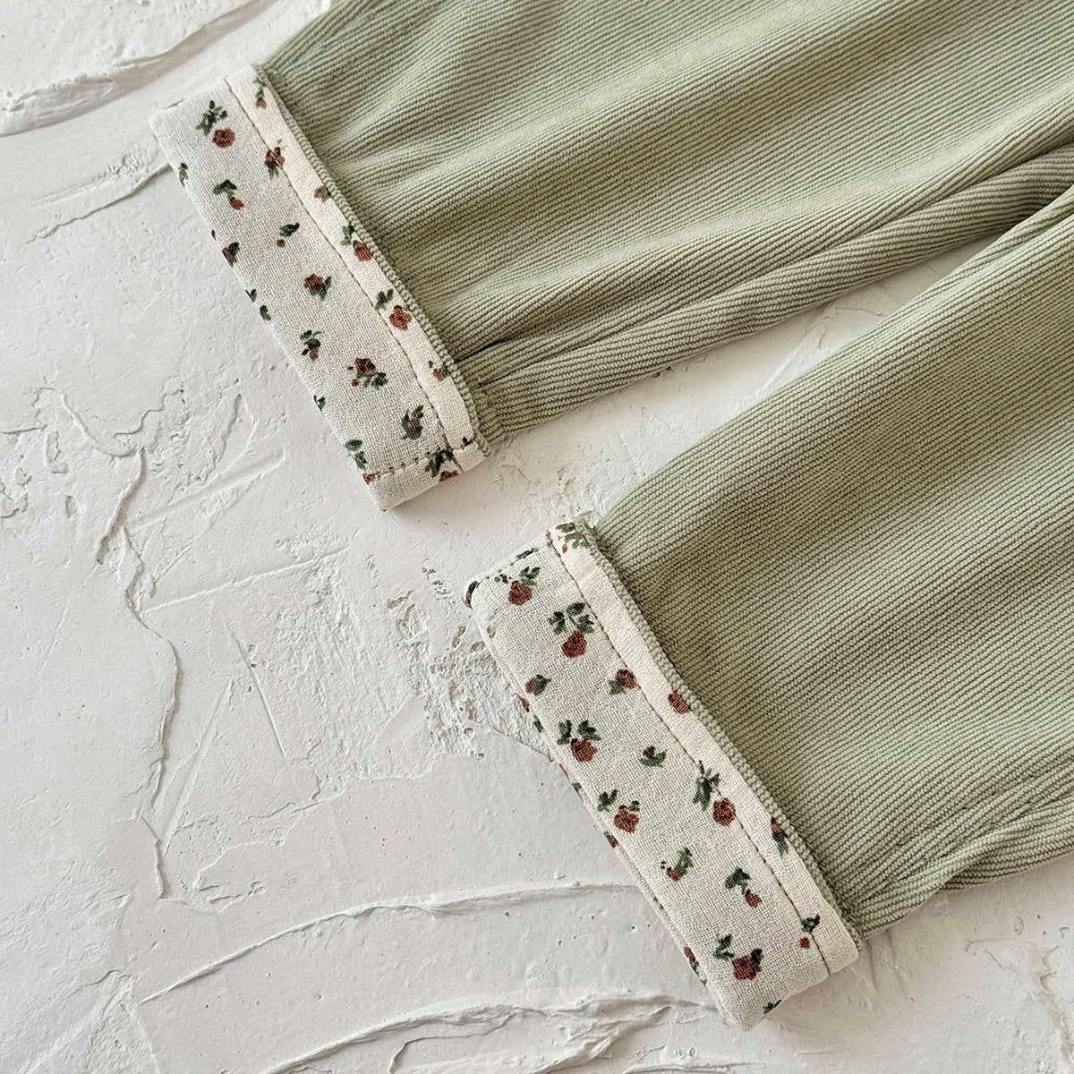 Flower Leg Overalls Jumpsuit