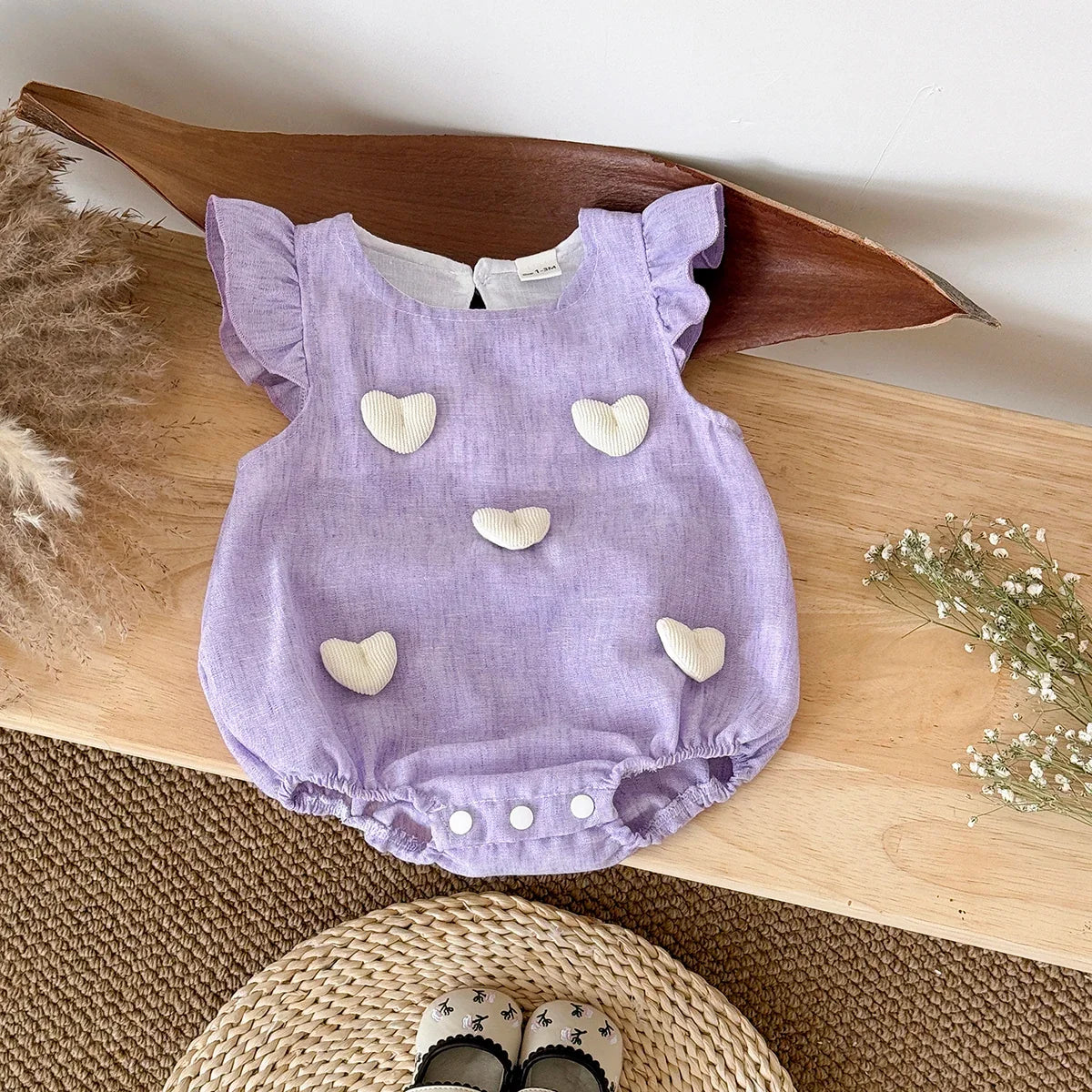 3D Love Duck Romper
