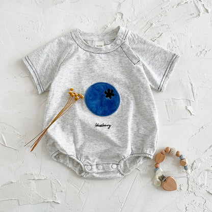 Fuzzy Fruit Patch Bodysuit