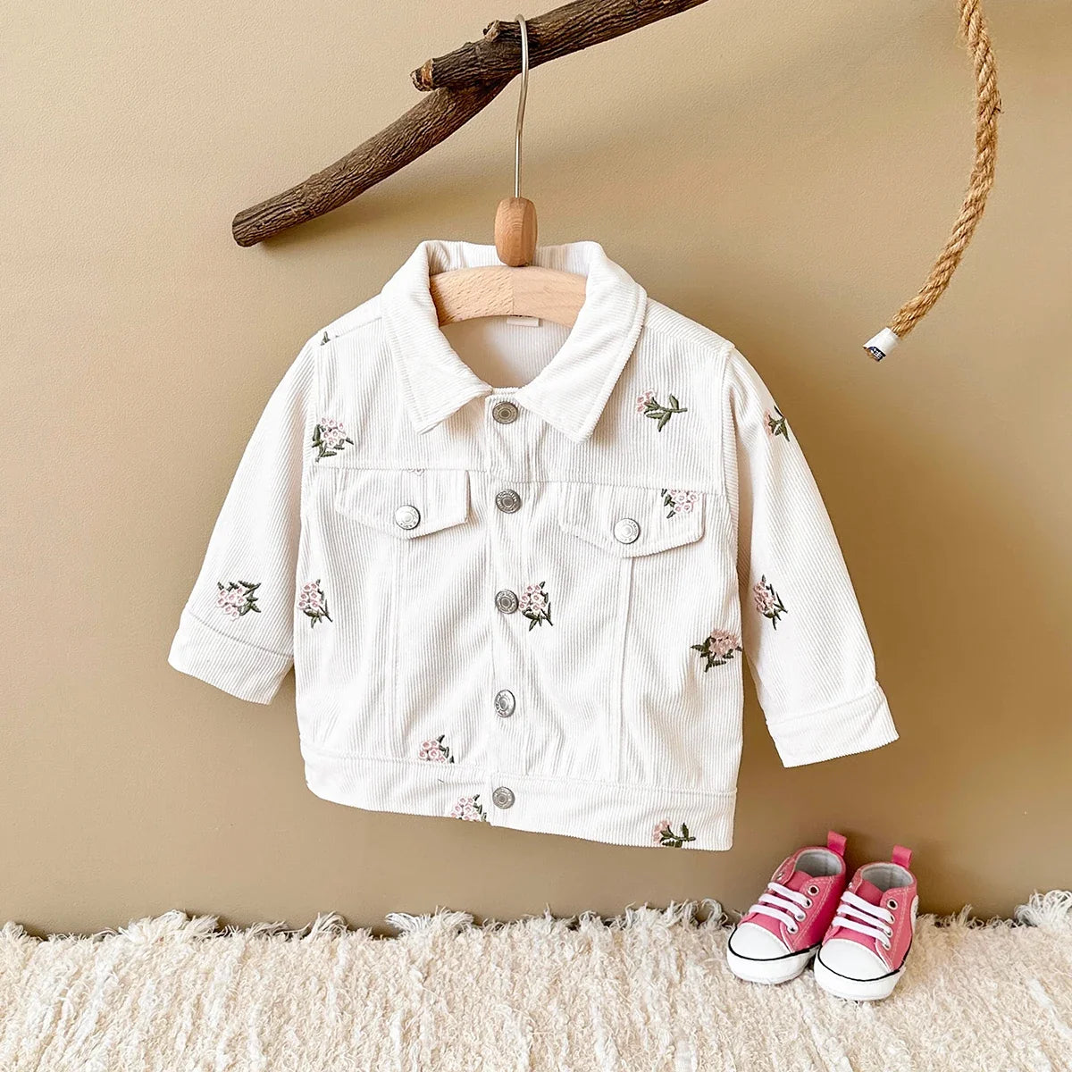 Flower Embroidery Jacket