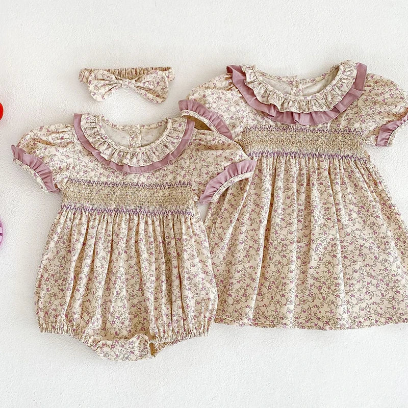 Frill Flower Sister Outfit