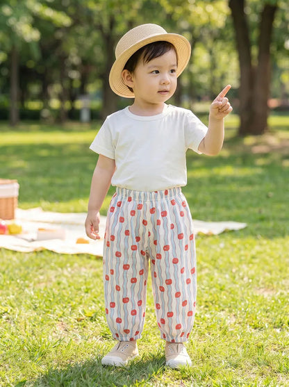 Tapered High-Rise Pull-On Pants