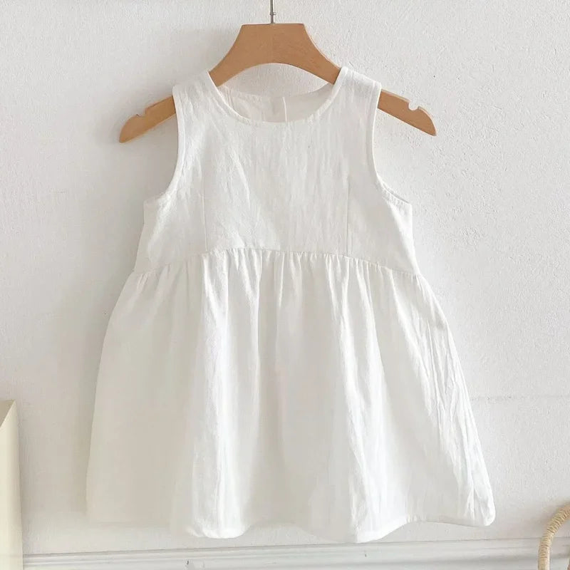 Sleeveless Cotton Dress