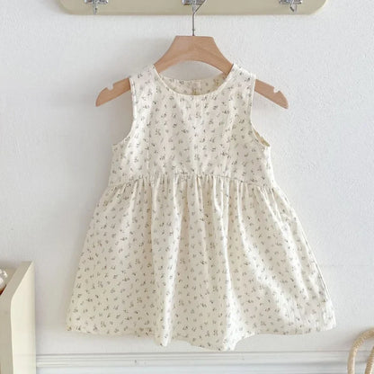 Sleeveless Cotton Dress