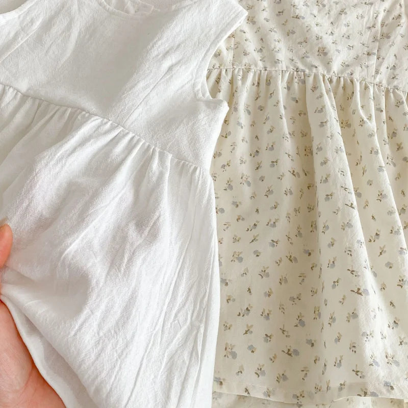 Sleeveless Cotton Dress