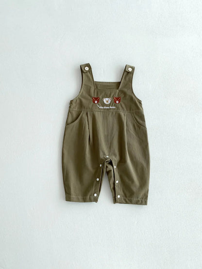 Stripe Top Jumpsuit Overalls