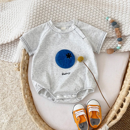 Fuzzy Fruit Patch Bodysuit