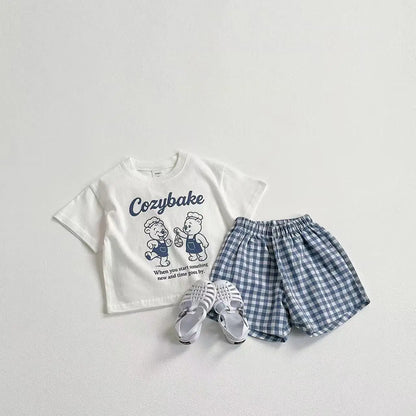 Cozybake Plaid Short Set