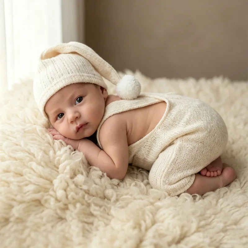 Knitted Newborn Photography Set