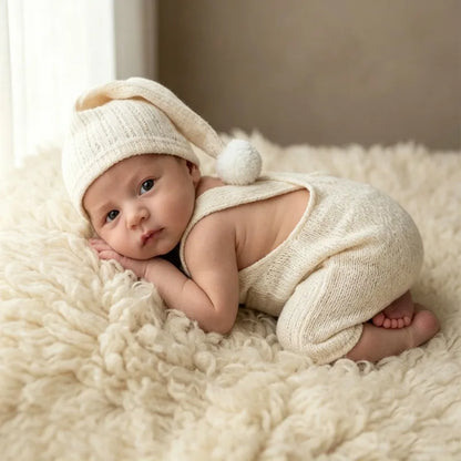 Knitted Newborn Photography Set