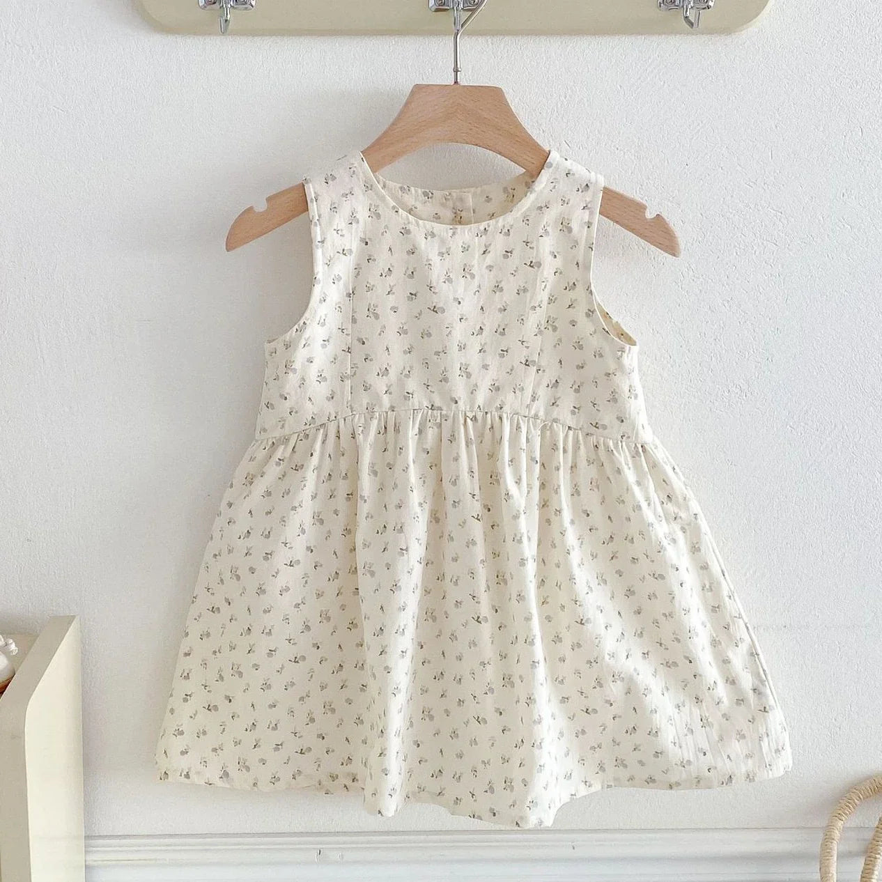 Sleeveless Cotton Dress