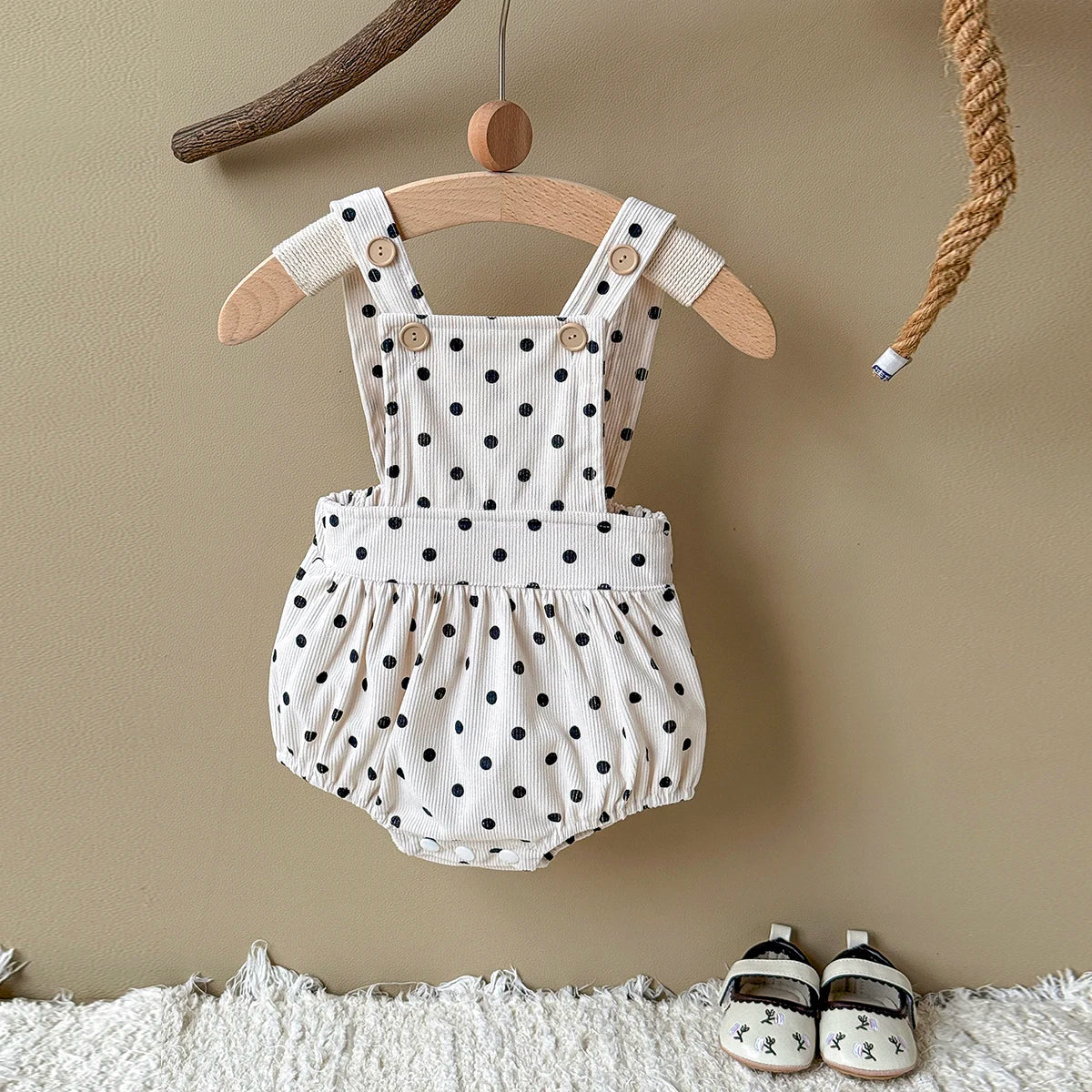 Polka Dot Romper Set