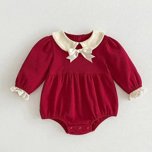Newborn Christmas Fashion Rompers