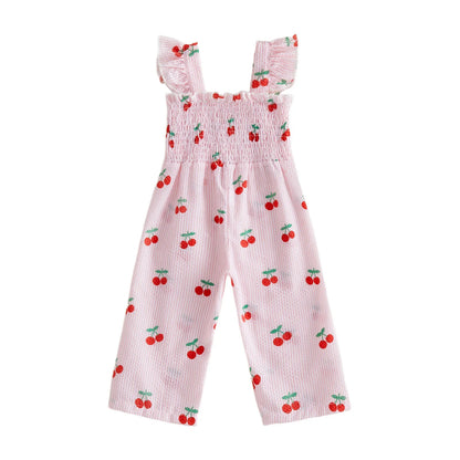 Sweet Strawberry Cherry Jumpsuit