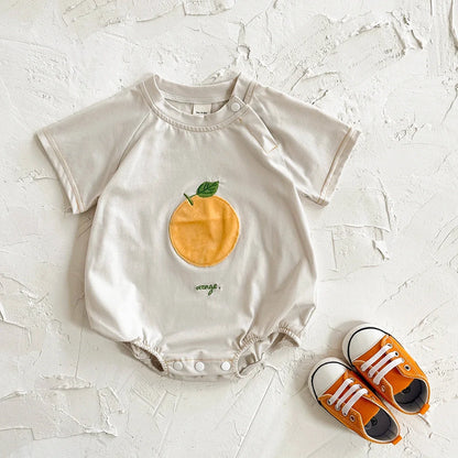 Fuzzy Fruit Patch Bodysuit