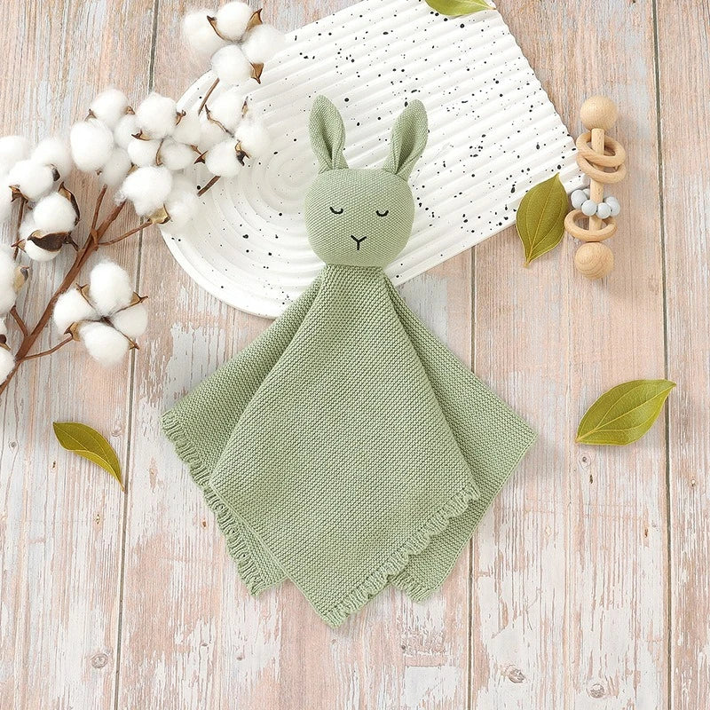 Knitted Rabbit Comfort Toy