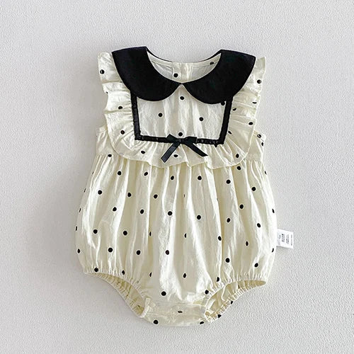 Sleeveless Square Top Romper