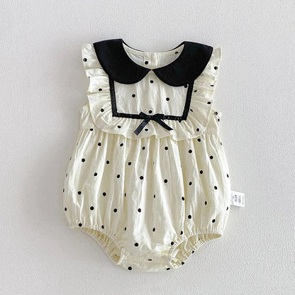 Sleeveless Square Top Romper