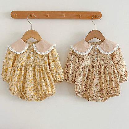 Paisley Lapel Romper