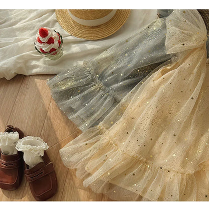 Stardust Lace Tulle Dress