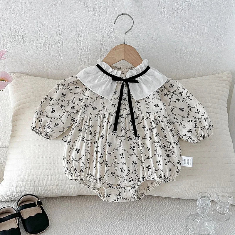 Paisley Ribbon Romper