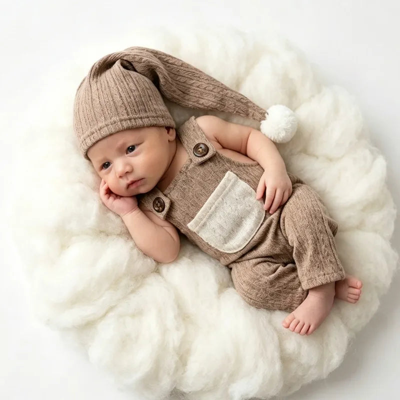 Knitted Newborn Photography Set