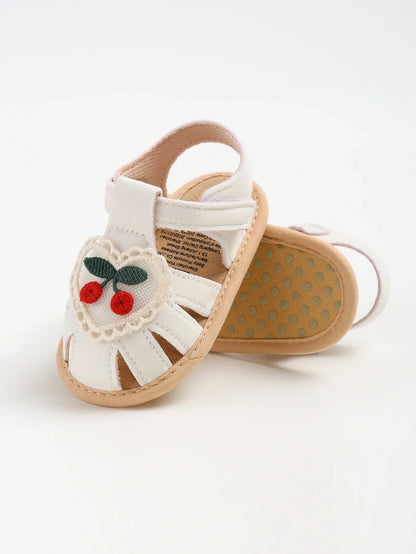 Cherry Heart Sandals