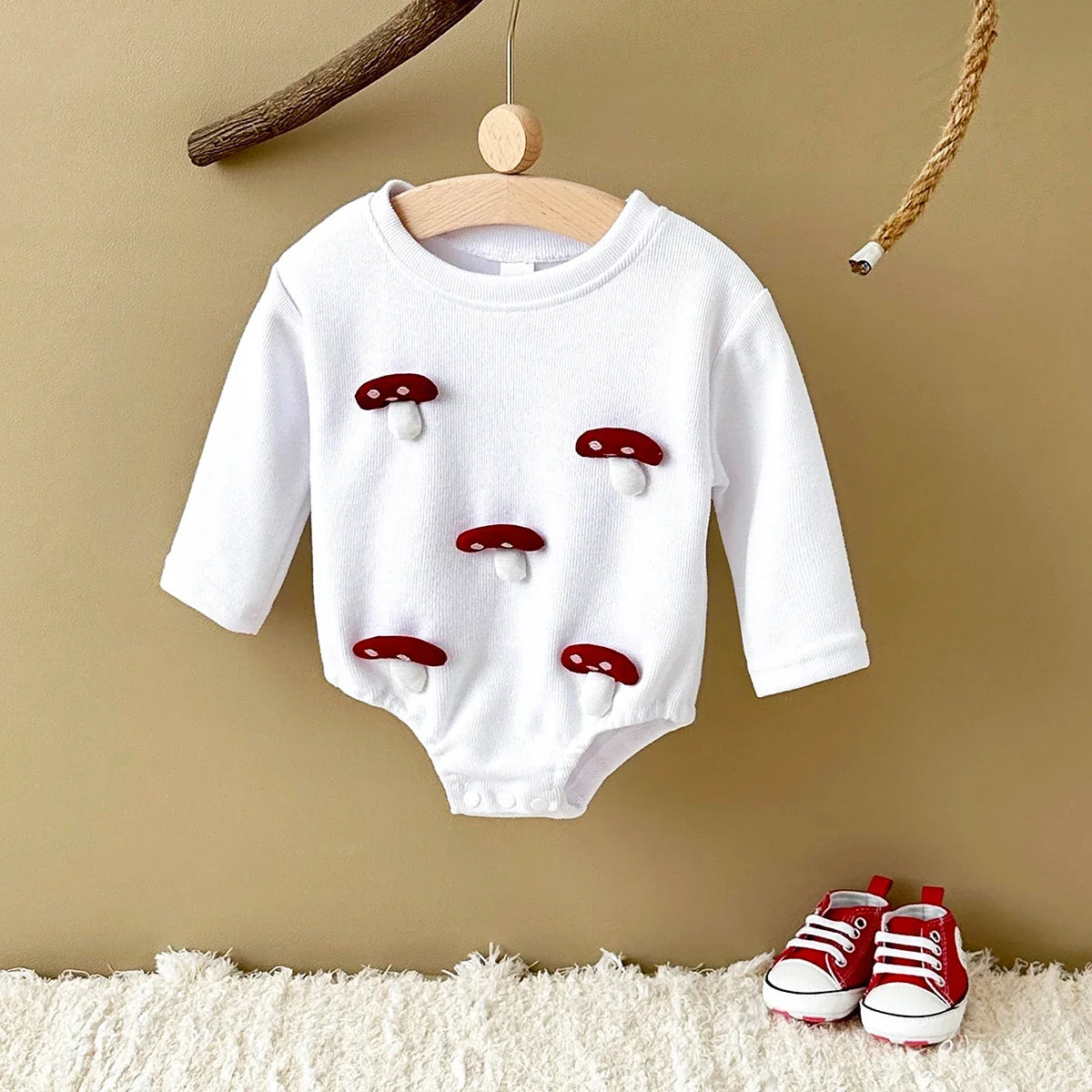 3D Cartoon Mushroom Duck Bodysuit