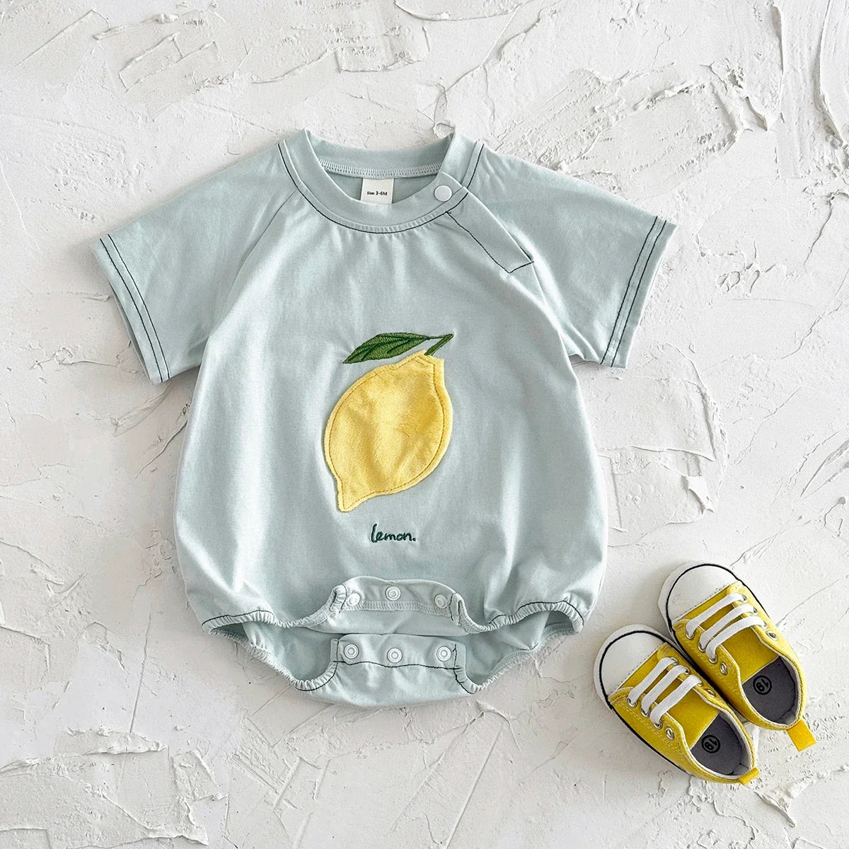 Fuzzy Fruit Patch Bodysuit