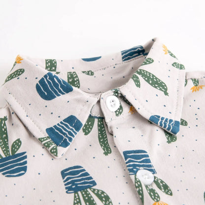 Cactus Pattern Bodysuit